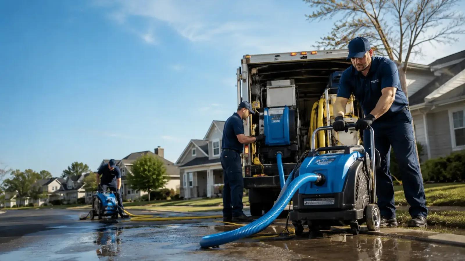 Flood Damage Cleanup in Bolivia, NC